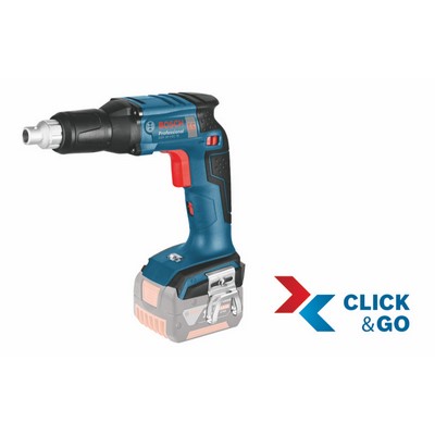 Bosch cordless drywall screwdriver GSR 18V-EC TE without battery in L-Boxx