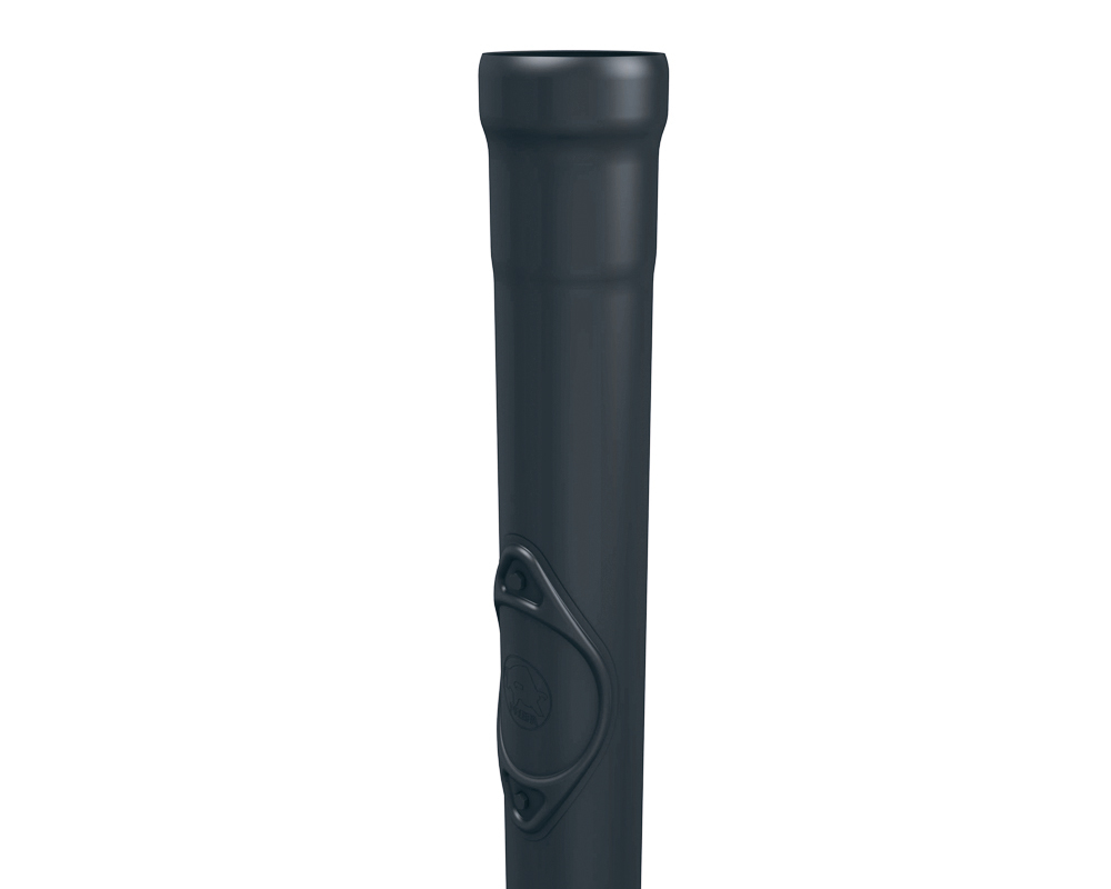 PREFA standpipe with cleaning opening 100/1000 P.10 anthracite