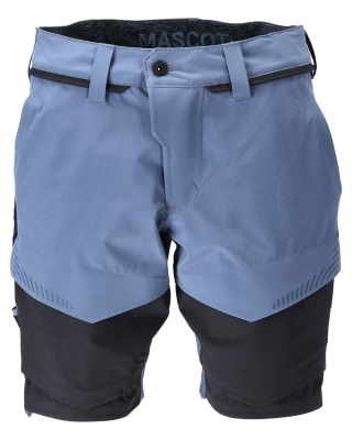 MASCOT® Customized Shorts, Stretch steinblau/schwarzblau Gr. 29C50