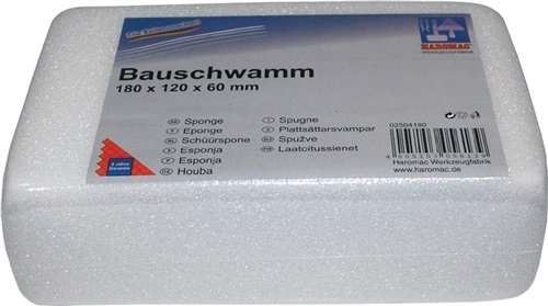 Fliesenlegerschwamm L180xB210xH60mm feinporig