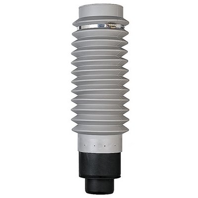 Wąż przyłączeniowy Klöber Venduct® Flex KE8042-3 z miękkiego PVC DN100 650 mm szary