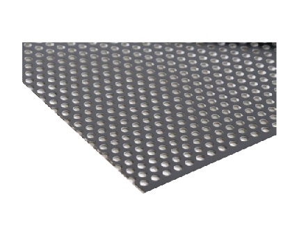 Perforated aluminium sheet 0.8x1000x2000mm Anthracite RAL 7016 RV 5/8
