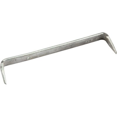 Zacisk budowlany Triuso 250x25x5mm płaski stalowy kuty ocynkowany