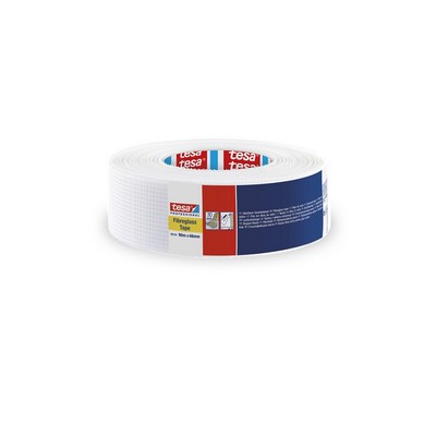 tesaband® Glass fibre fabric tape 90mx48mm Colourless - 60101
