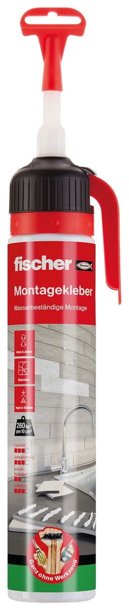 Fischer assembly adhesive PP 200 ml GOW - No tools required