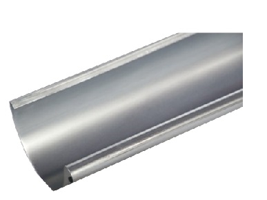Zinc gutter 25 0.65mm small bead Length 5.00m