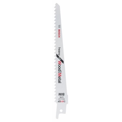 Bosch reciprocating saw blade for wood and metal S 611 DF BIM 5 pieces per pack