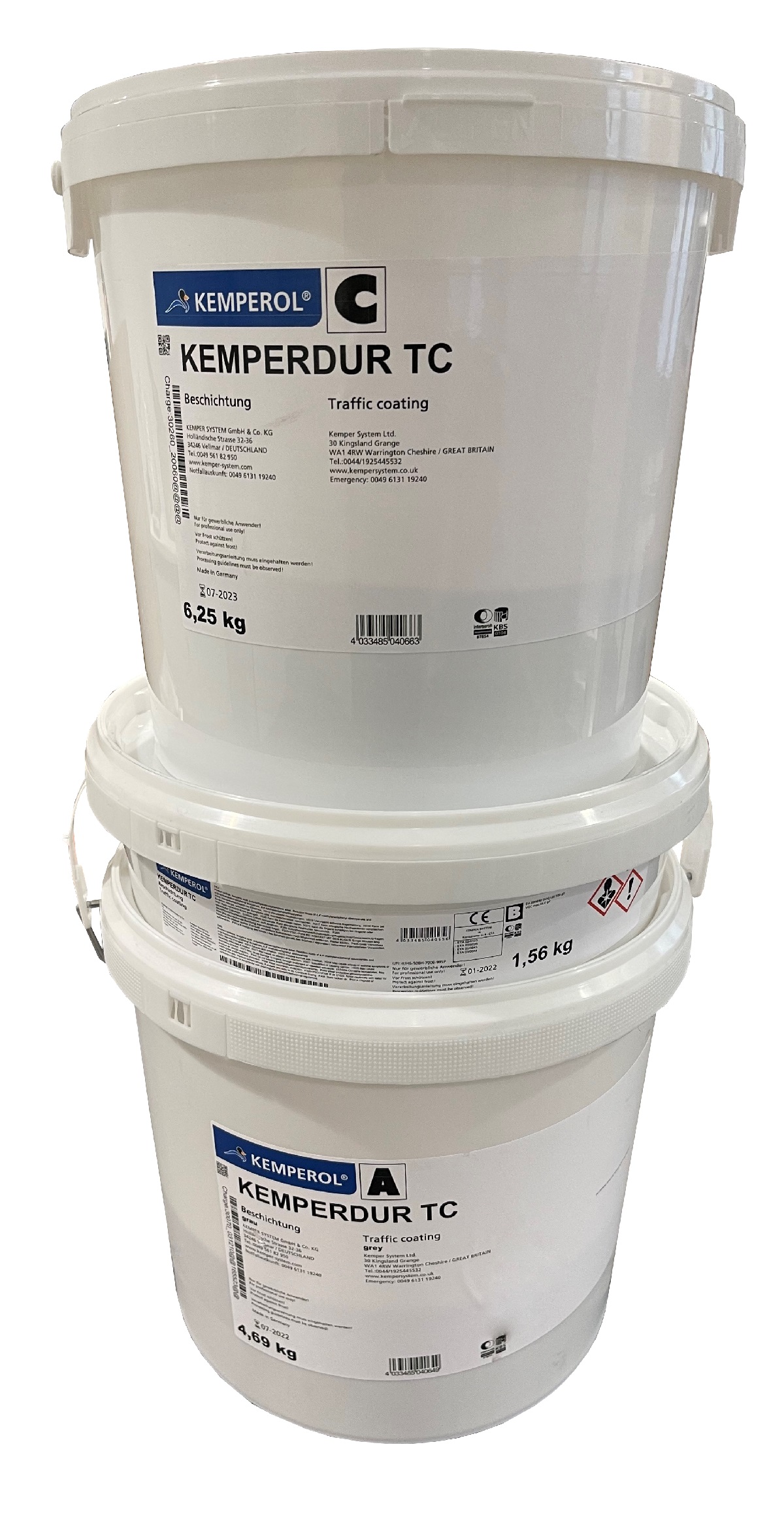 KEMPERDUR TC Beschichtung 3K 12.5kg