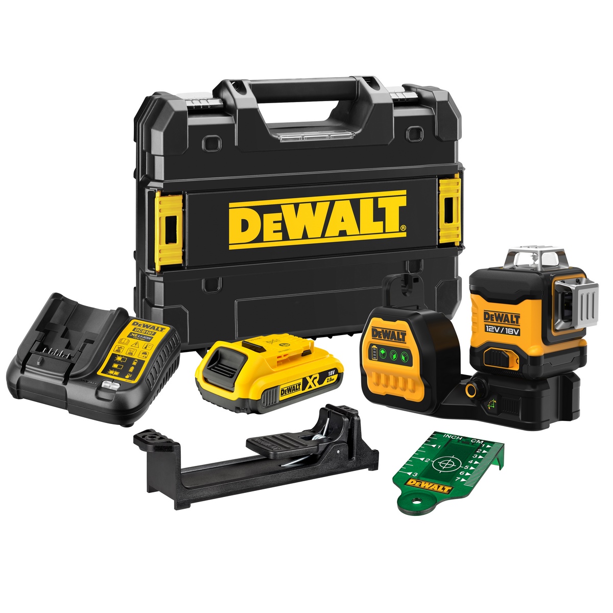 SBD multi-line laser Dewalt green 3x360° - DCE089D1G18-QW