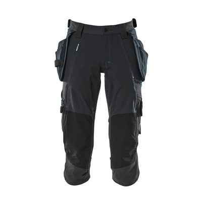 MASCOT 3/4 trousers ADVANCED Dyneema black-blue size C52