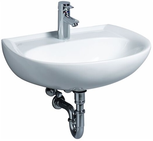 Umywalka Keramag RENOVA No. 1 biała w. 600x490mm HL bez przelewu