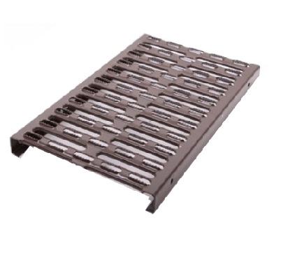 LEH PB Safety grating 250x400mm dark brown