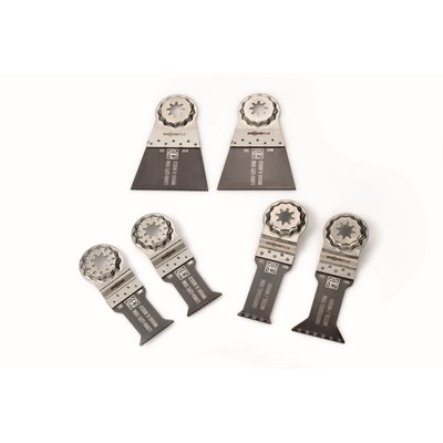 Fein Best of E-Cut Starlockplus WOOD & METAL 6 E-Cut plunge-cut saw blades