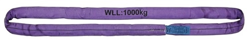 Rundschlinge DIN EN 1492-2 Umfang 6m violett Tragf.einf.1000kg