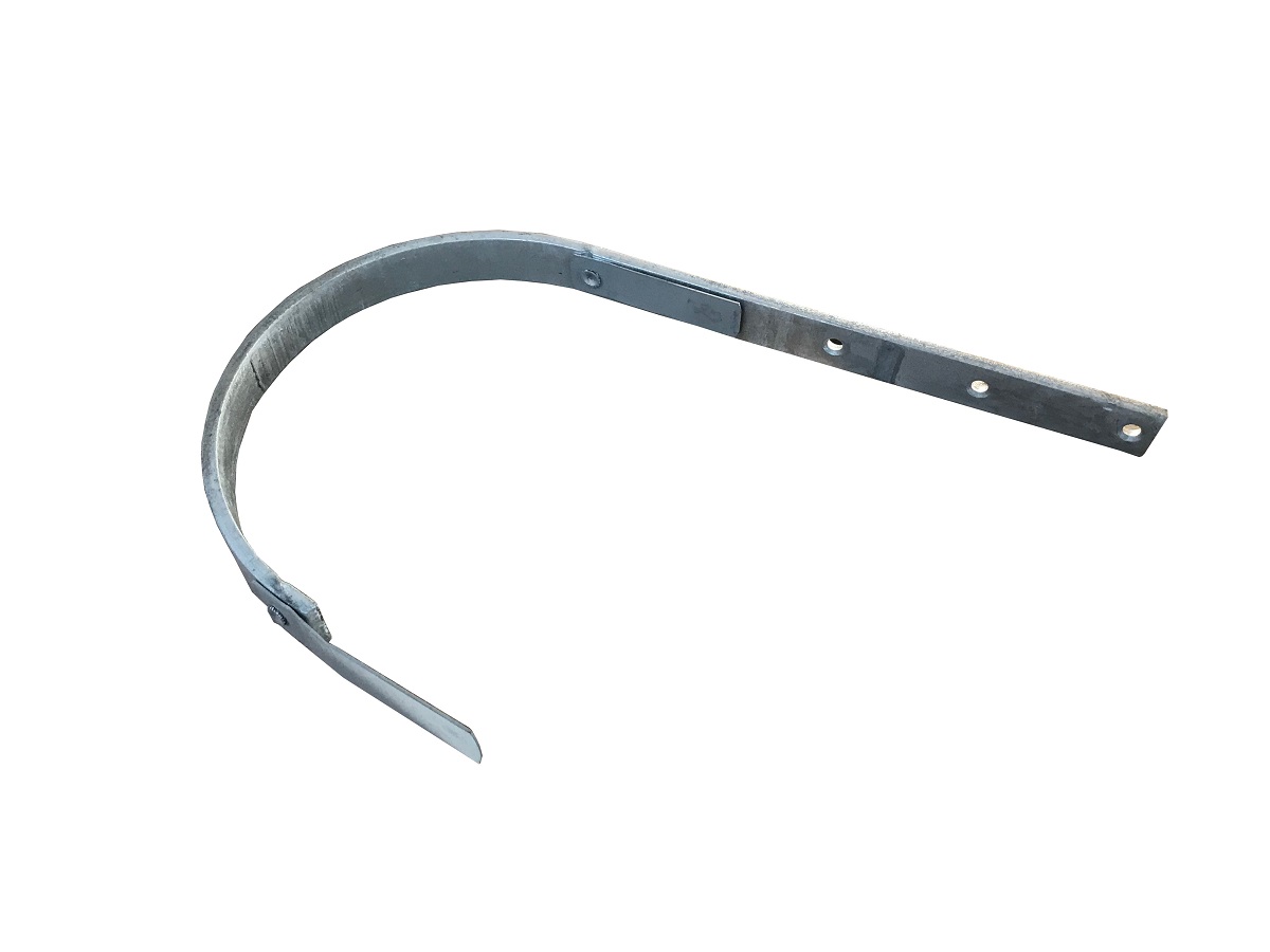 LEH VZ gutter hooks semicircular 40-25/6mm short cut