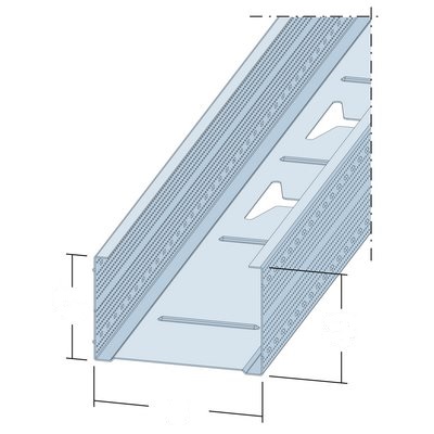 Profil pionowy CW 75x50x0.6mm 3500mm (8szt/pakiet)