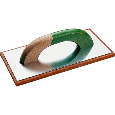 Triuso aluminium grating board 14x28cm w. red coating 9mm