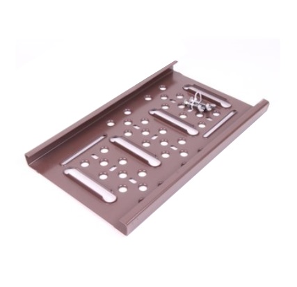 Stopień bezpieczeństwa Braas Pro stalowy vz 42x25cm brązowy powlekany
