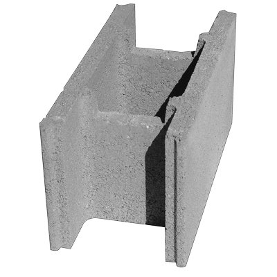 Helminger shuttering block 24cm S24 L/W/H 49.8/24/24.9cm