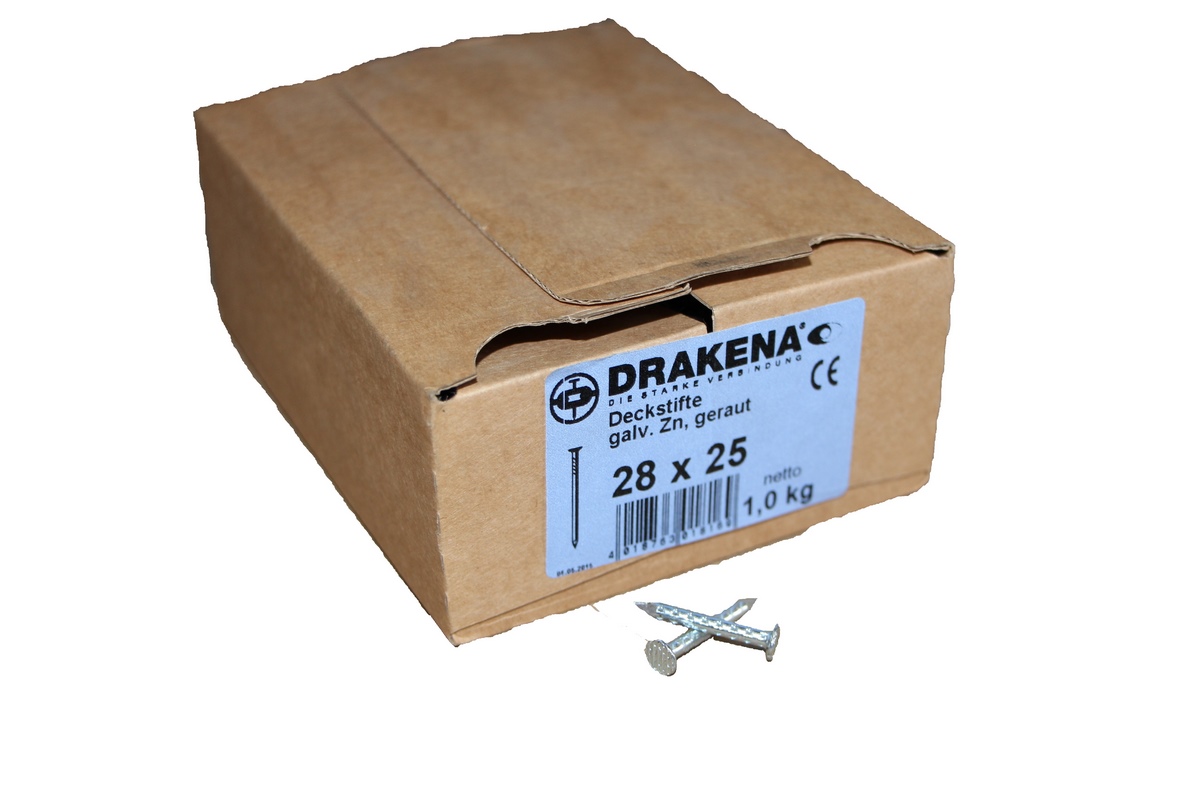 Drakena cover pin galv. vz 2.8x25mm a 1.0kg
