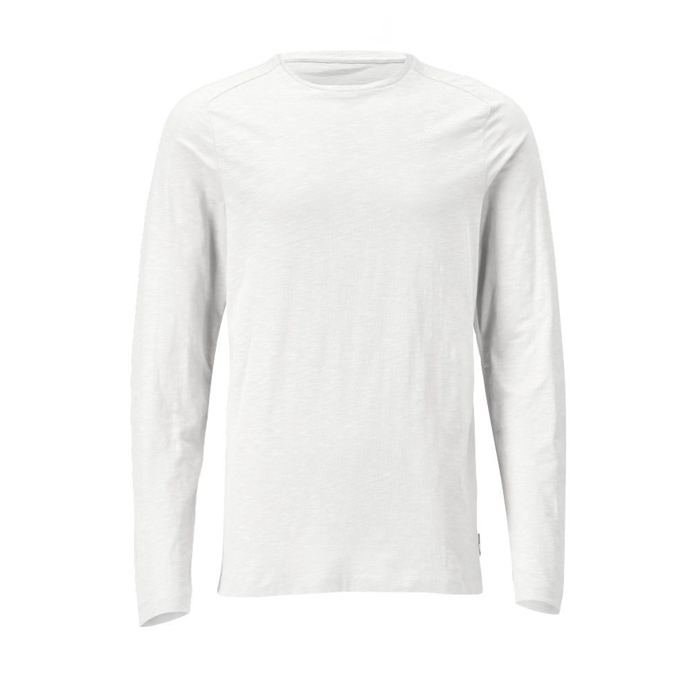 MASCOT® Customized T-Shirt Langarm weiß - Gr. 2XL