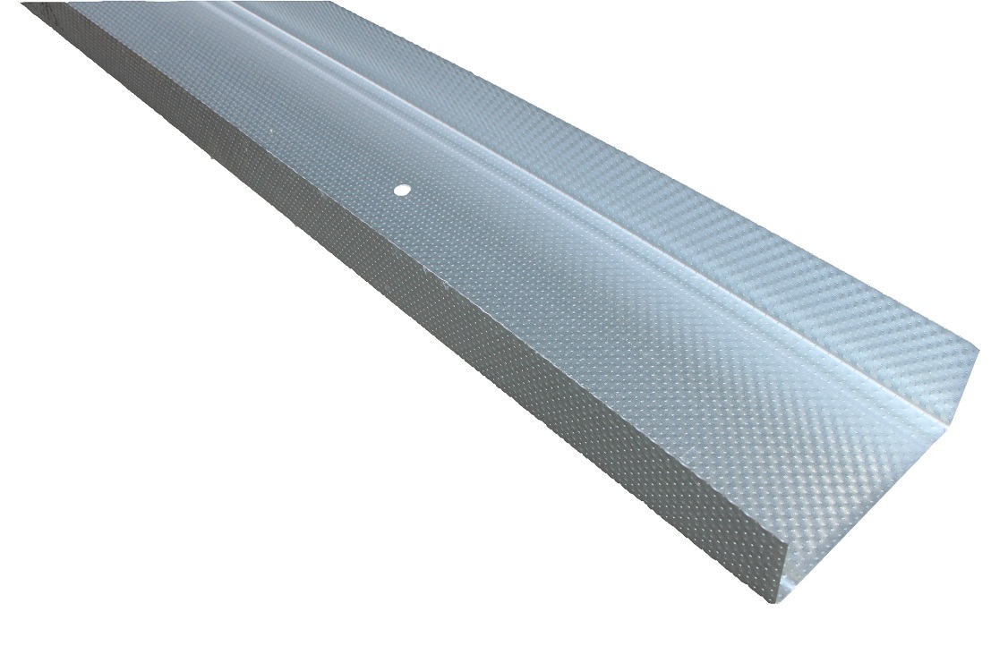 UW-profile 100x40x0.6mm 4000mm vz. (8pcs./bundle)