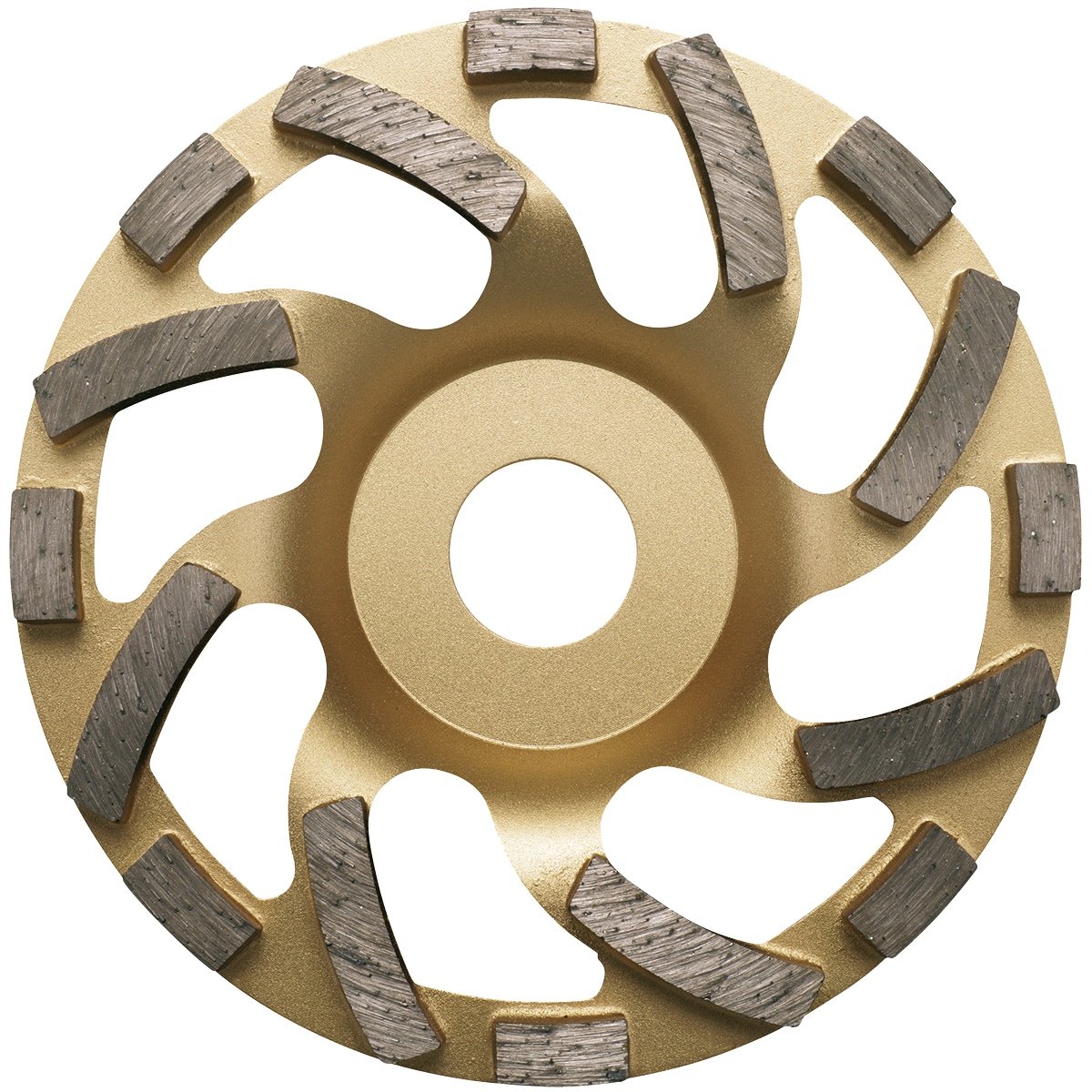 Diewe New Fan Cup Universal Gold diamond cup Ø 125mm 22.23