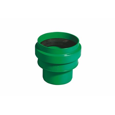 KGUS connection point PP-MD green DN/OD110 DIN EN 14758