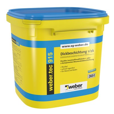 SGW weber.tec 915 grubopowłokowy komponent proszkowy worek 2kg - nowy Geb.