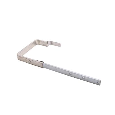 LEH UGINOX® umm. Kastenrinnenhaken 33-25/6mm langer Zuschnitt