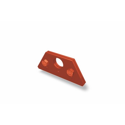 PREFA Sail clamp EINFACH P.10 brown
