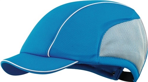 Anstoßkappe FLEX-ACTIVE 53-62cm EN812 blau/grau Meschgewebe Schuberth