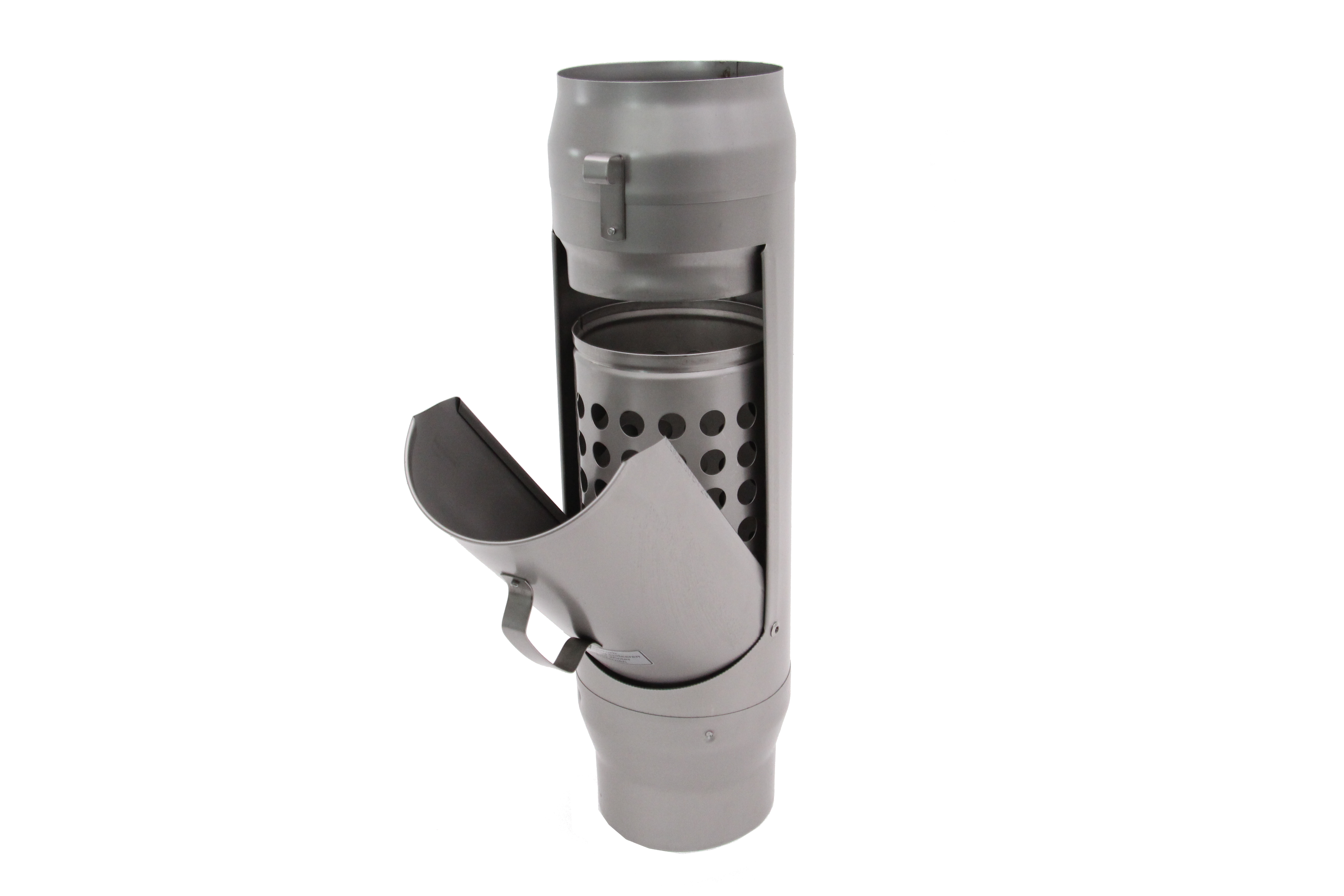 Uginox FTE Madema pipe leaf trap Ø 120mm with stainless steel basket