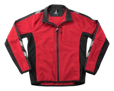 MASCOT® Hannover Fleecejacke rot/schwarz Gr.M