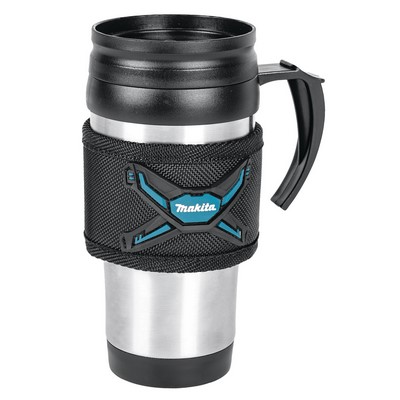 Makita thermo mug 0.4 l with handle and belt clip - E-05608