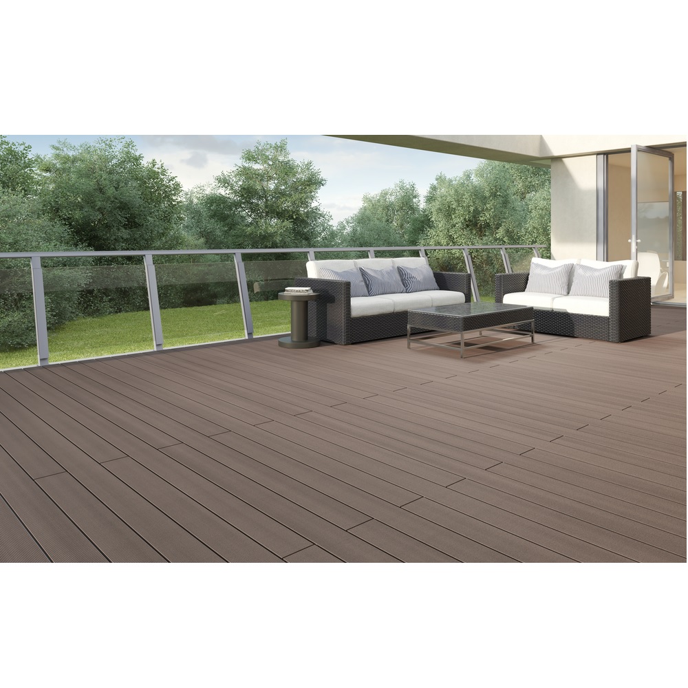 Galanda deska łączona terra 16x163x3000mm mat ryflowany/struktura polerowana
