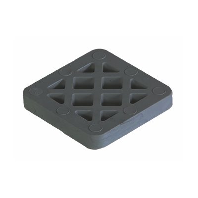 Nevoga Montageplatte leicht 10mm Abmessung 70x70 mm