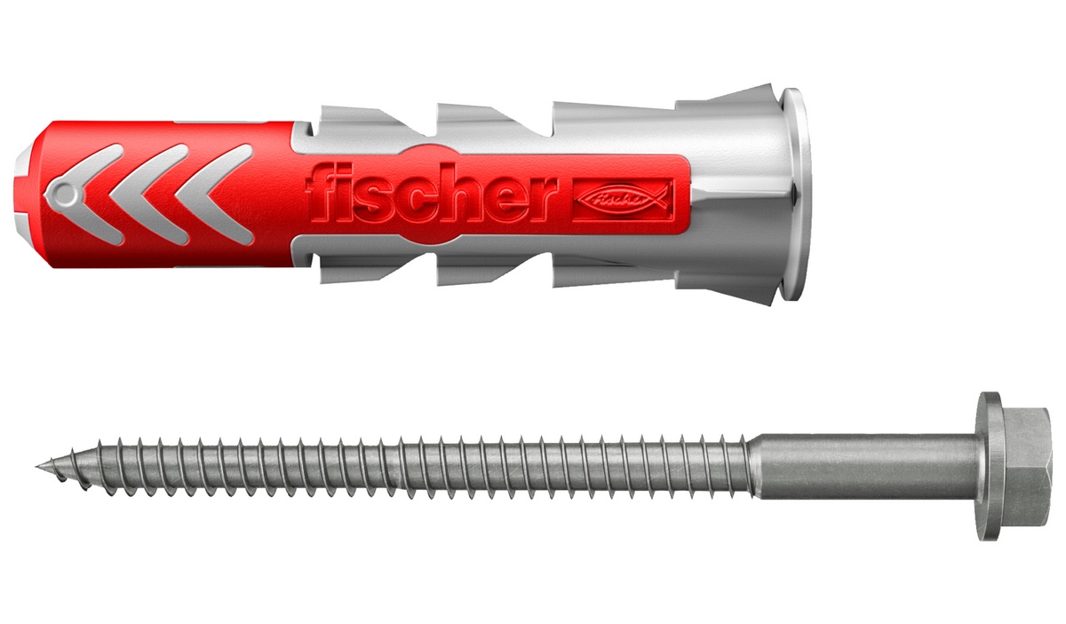 Wtyczka uniwersalna Fischer DuoPower 10x50 S A4 K (2 sztuki)