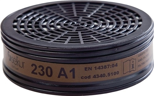 Gasfilter 230 EN 14387 2004A1 2008 A1 f.4000370779.4000370780 2 St./Btl.EKASTU