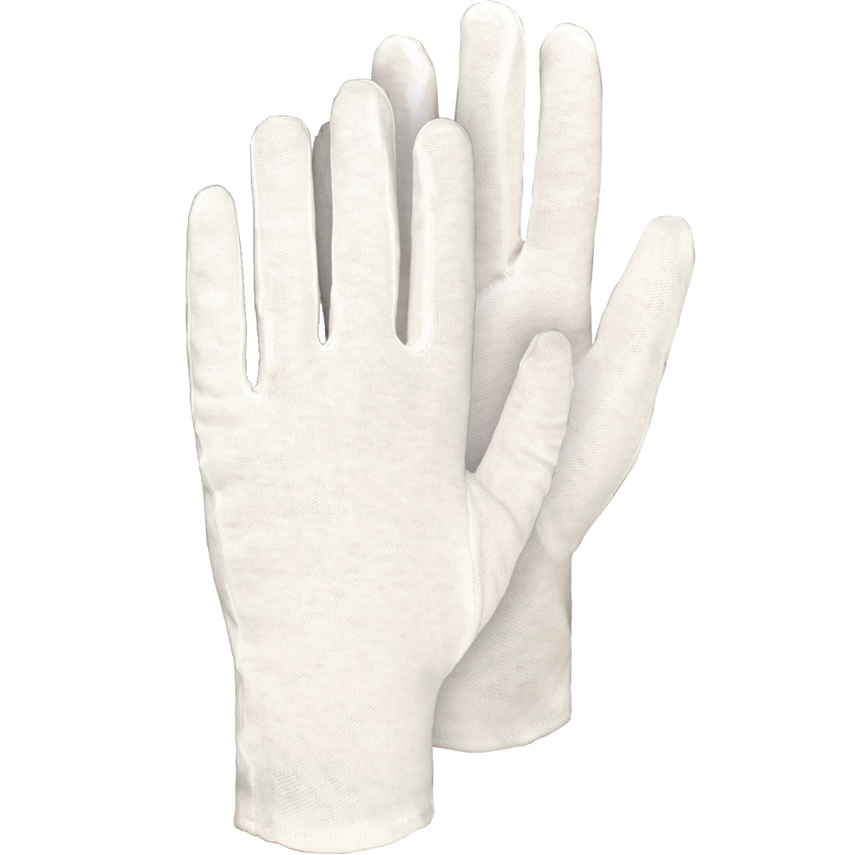 Triuso cotton glove white w. Layering 12 pairs