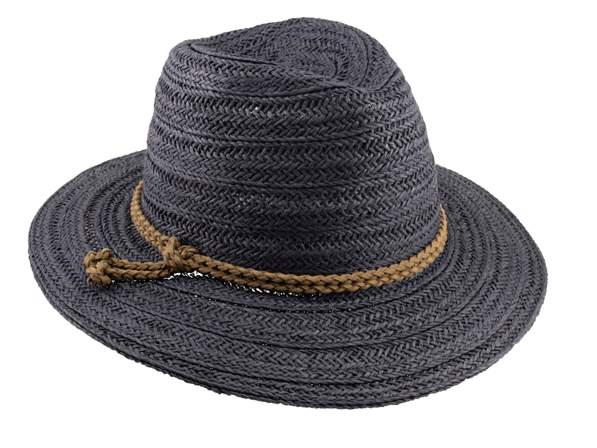 Straw hat Fritz blue size 55