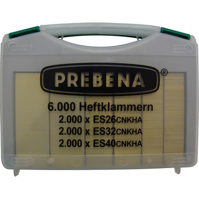 Prebena fastener set ES-BOX in case 2,000 x ES 26,32,40 CNKHA each