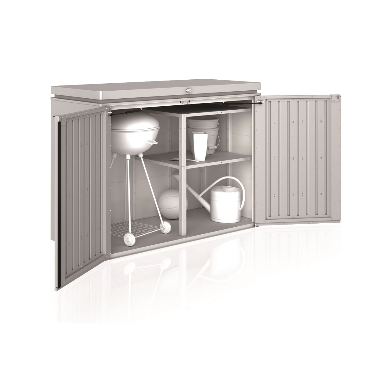 Biohort intermediate shelf for HighBoard 160 78x30cm 4-piece