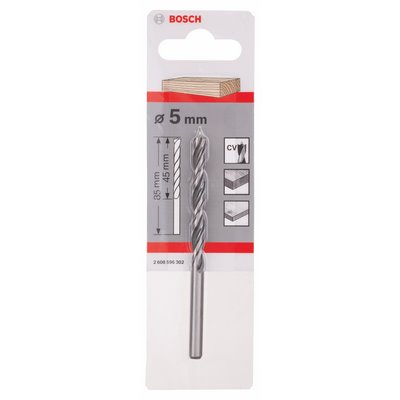 Bosch wood twist drill standard 5x52x86mm