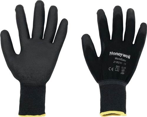 Handschuhe Workeasy Black PU Gr.10 PES schwarz m.Polyurethan EN 388 Honeywell