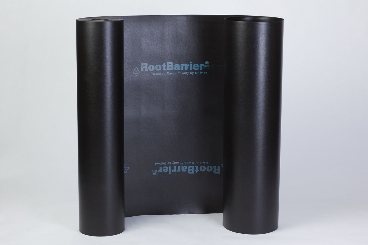 RootBarrier 420g/m² UV 100cm x 25m ochrona korzeni, bariera dla kłączy, obie powlekane.