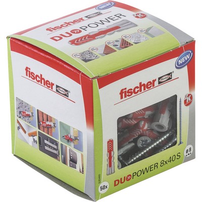 Fischer DUOPOWER 8x40 S LD PU=50