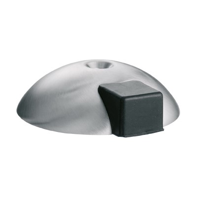 Ammon yellow-red floor door buffer incl. screw and dowel