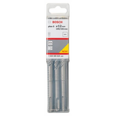 Bosch hammer drill bit SDS-Plus-5 12x100x165mm