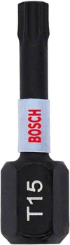Bosch Impact Control T15 screwdriver bit pack 2 bits per pack